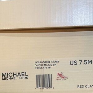 NWT Michael Kors Katrina Wedge Trainer